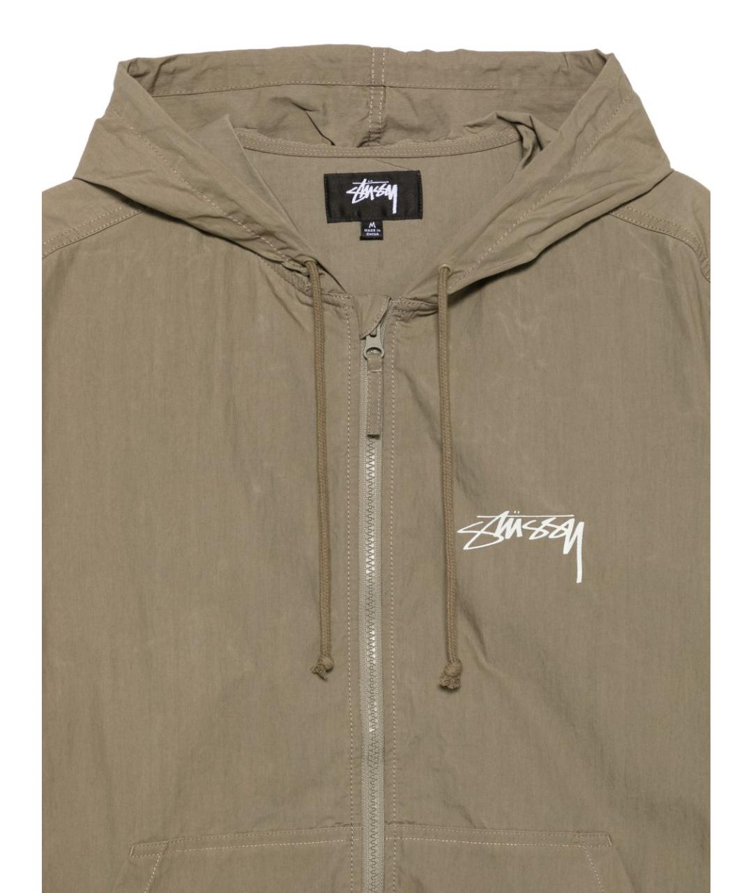 STUSSY Хаки куртка, фото 3