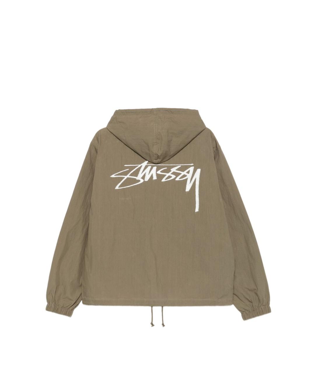 STUSSY Хаки куртка, фото 2