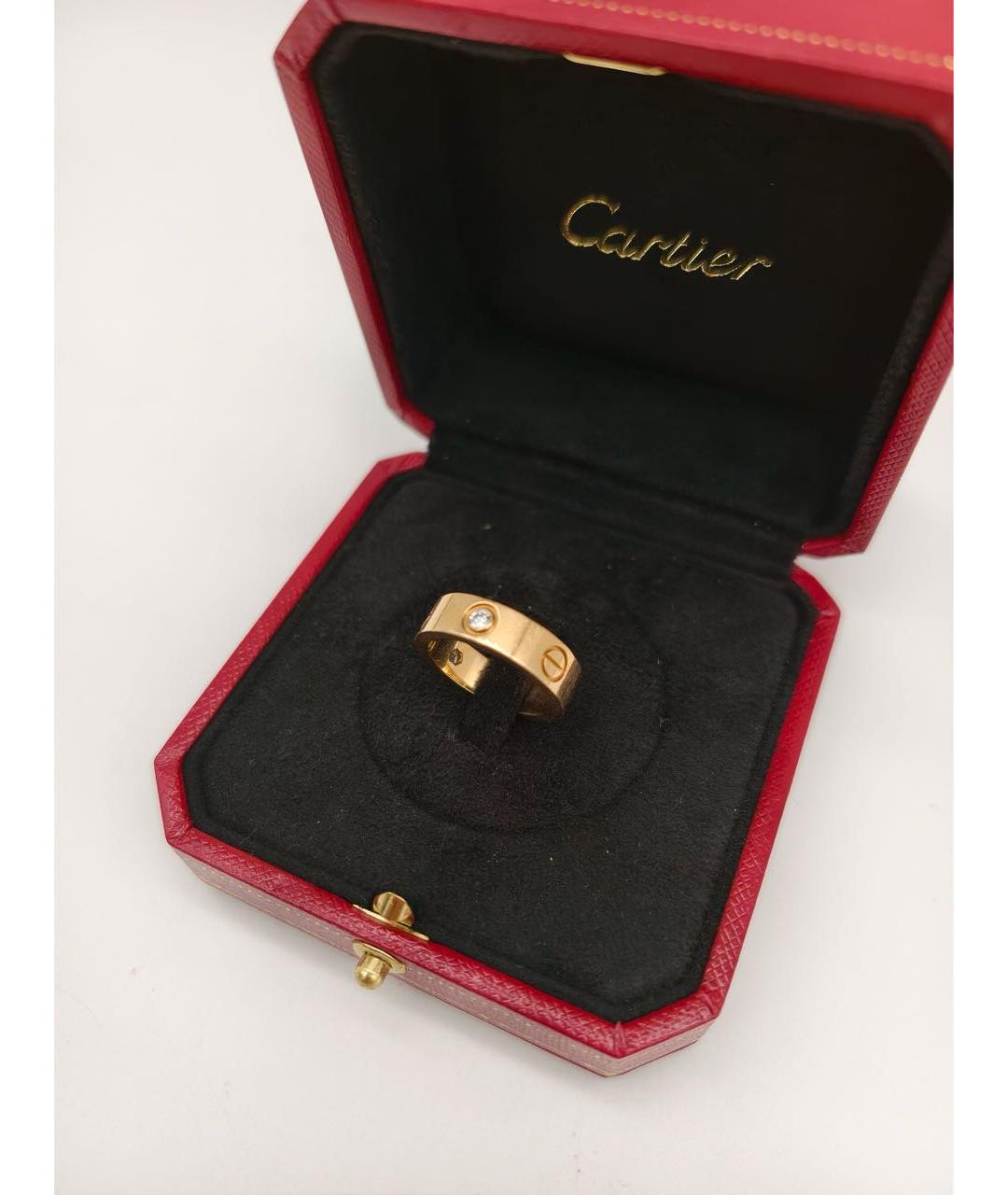 CARTIER Золотое кольцо из розового золота, фото 4