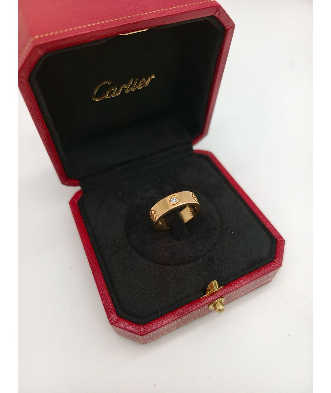 CARTIER Золотое кольцо из розового золота, фото 3