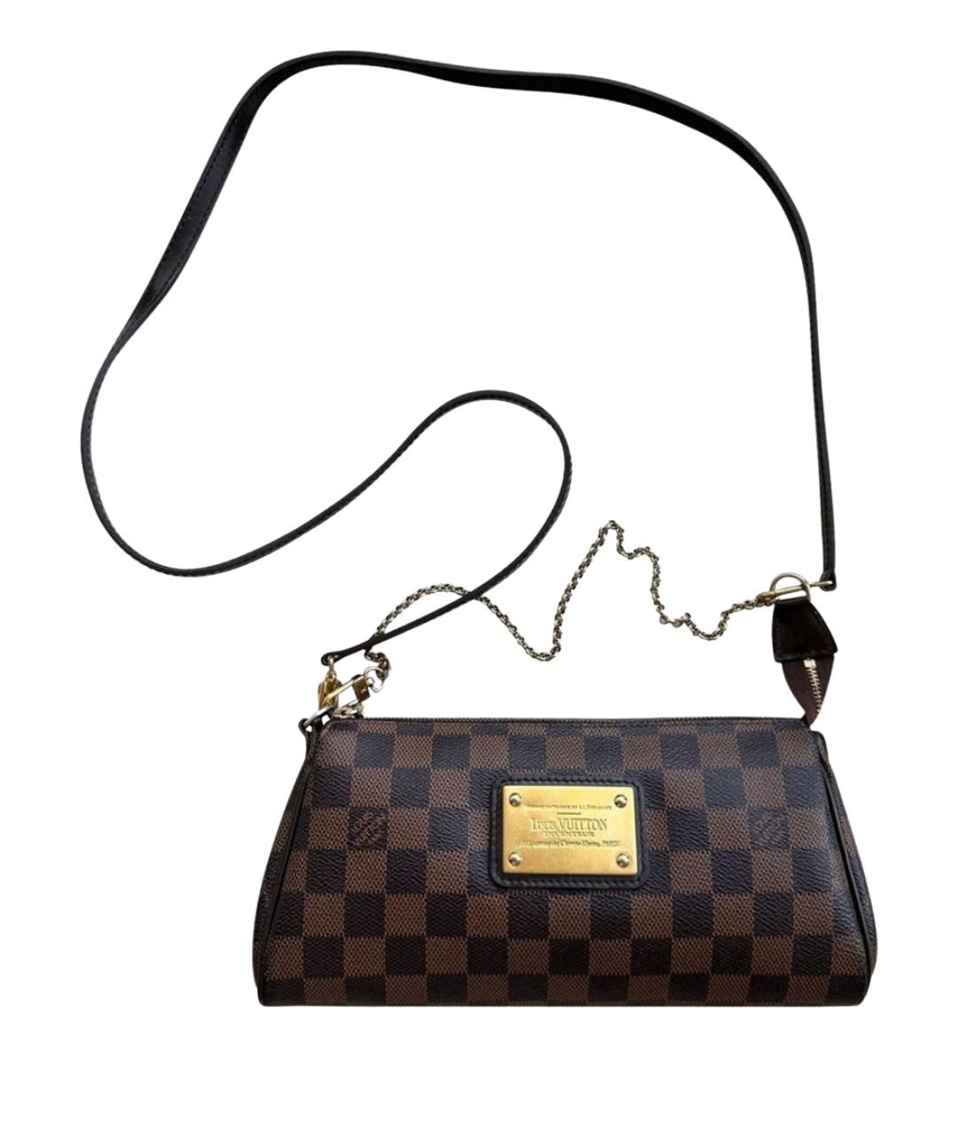 LOUIS VUITTON Коричневая сумка через плечо из канвы, фото 1