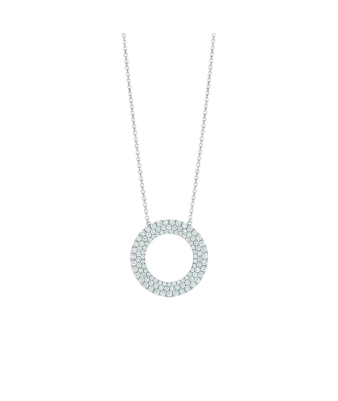 TIFFANY&CO Серебряная подвеска из белого золота, фото 5