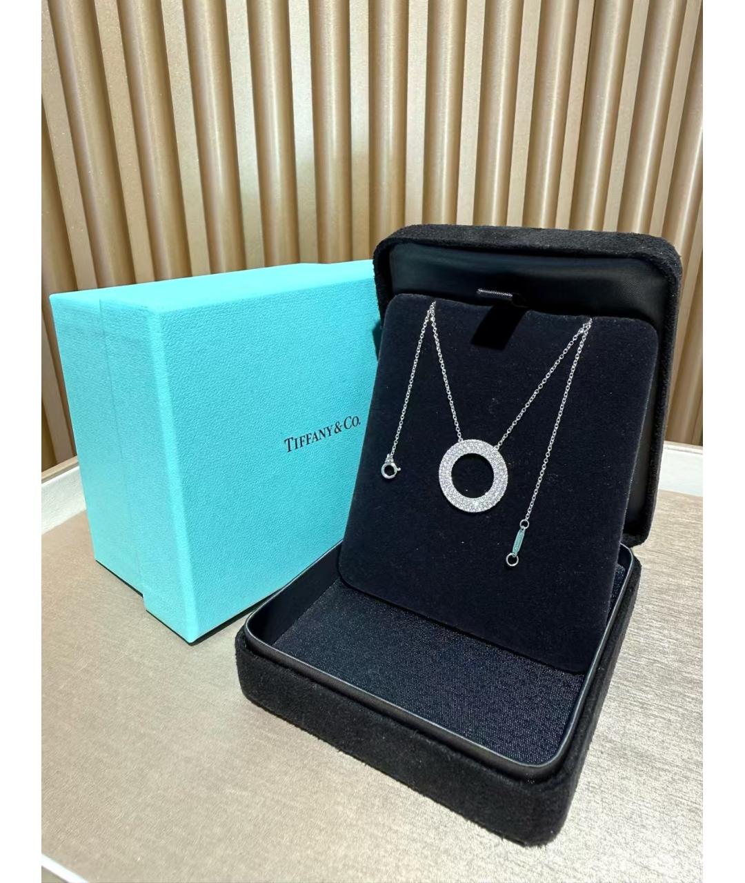 TIFFANY&CO Серебряная подвеска из белого золота, фото 2