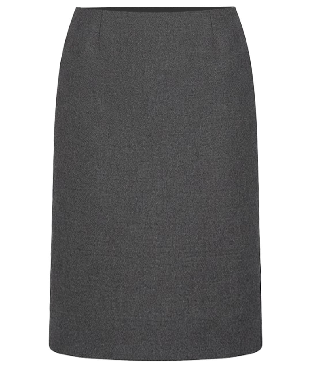 CHRISTIAN DIOR Серая хлопковая юбка макси, фото 1