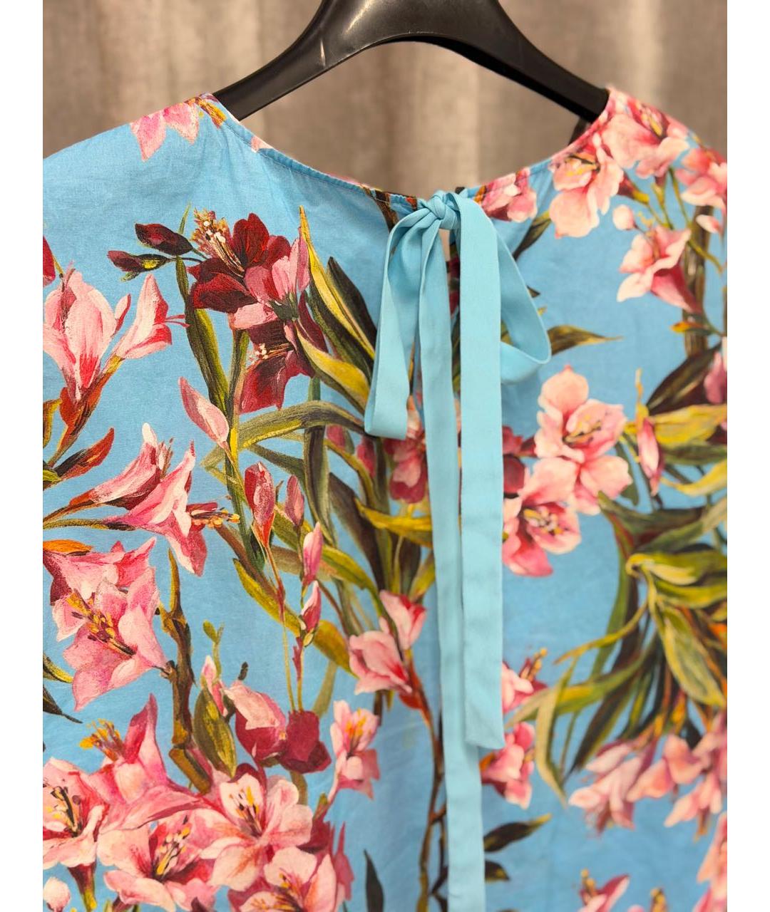 DOLCE&GABBANA Голубая блузы, фото 2