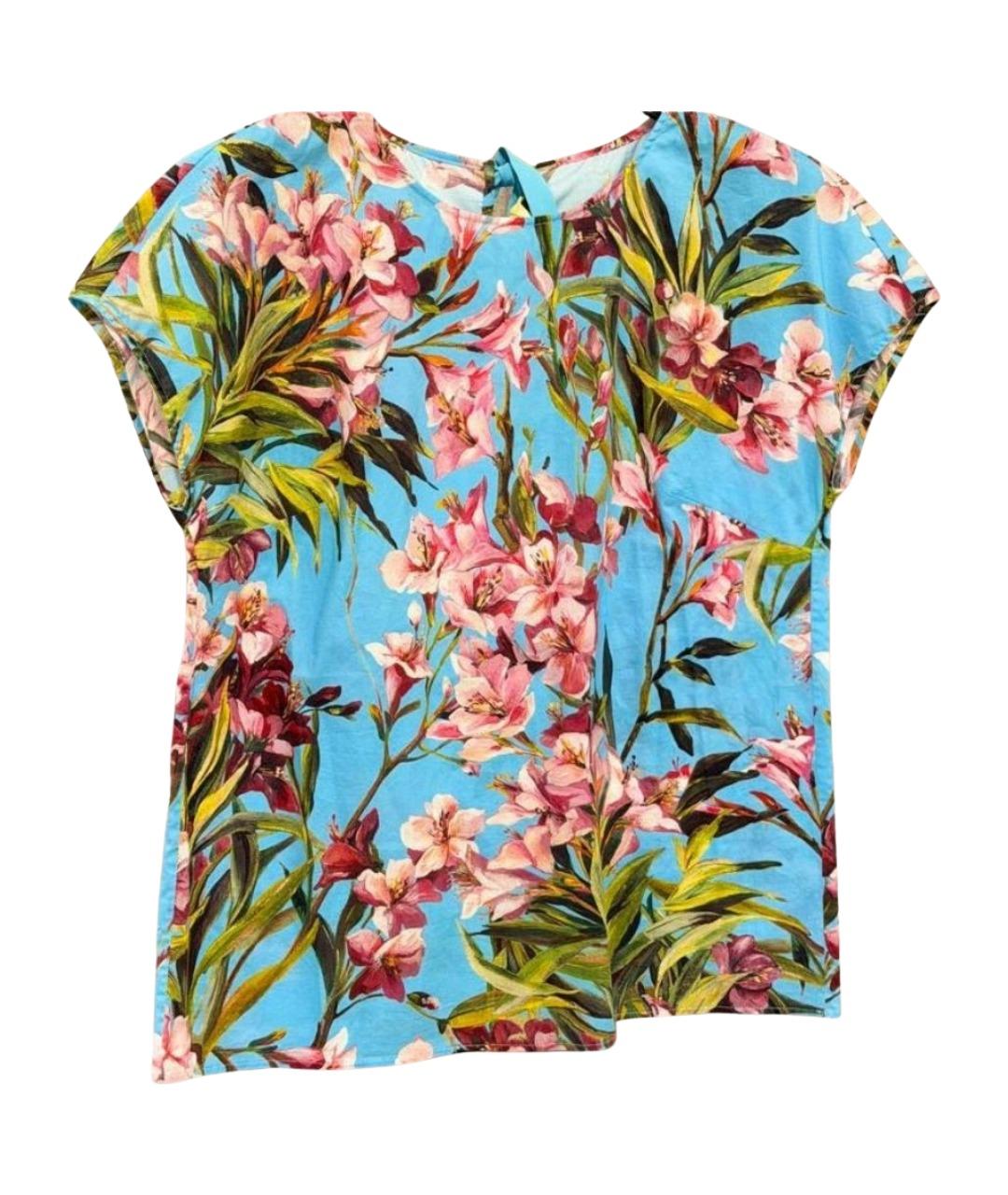 DOLCE&GABBANA Голубая блузы, фото 1