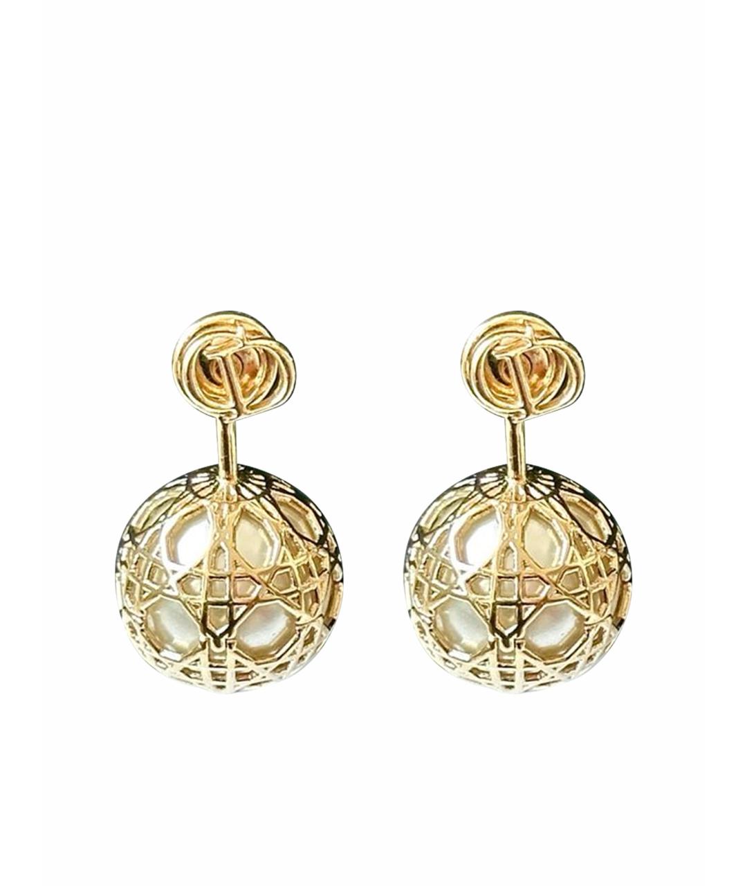 CHRISTIAN DIOR Золотые серьги, фото 1