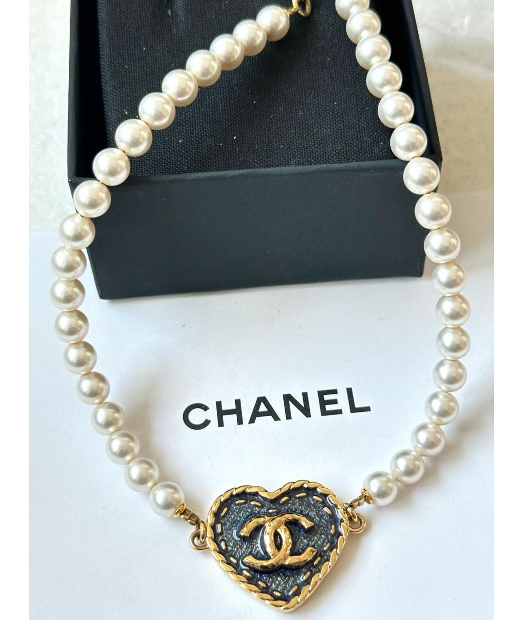 CHANEL Золотое колье, фото 3