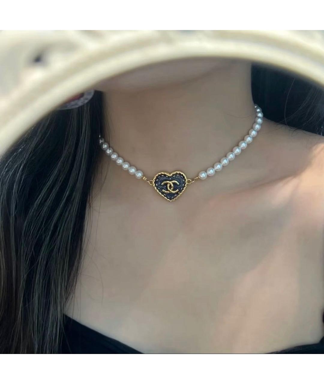 CHANEL Золотое колье, фото 7