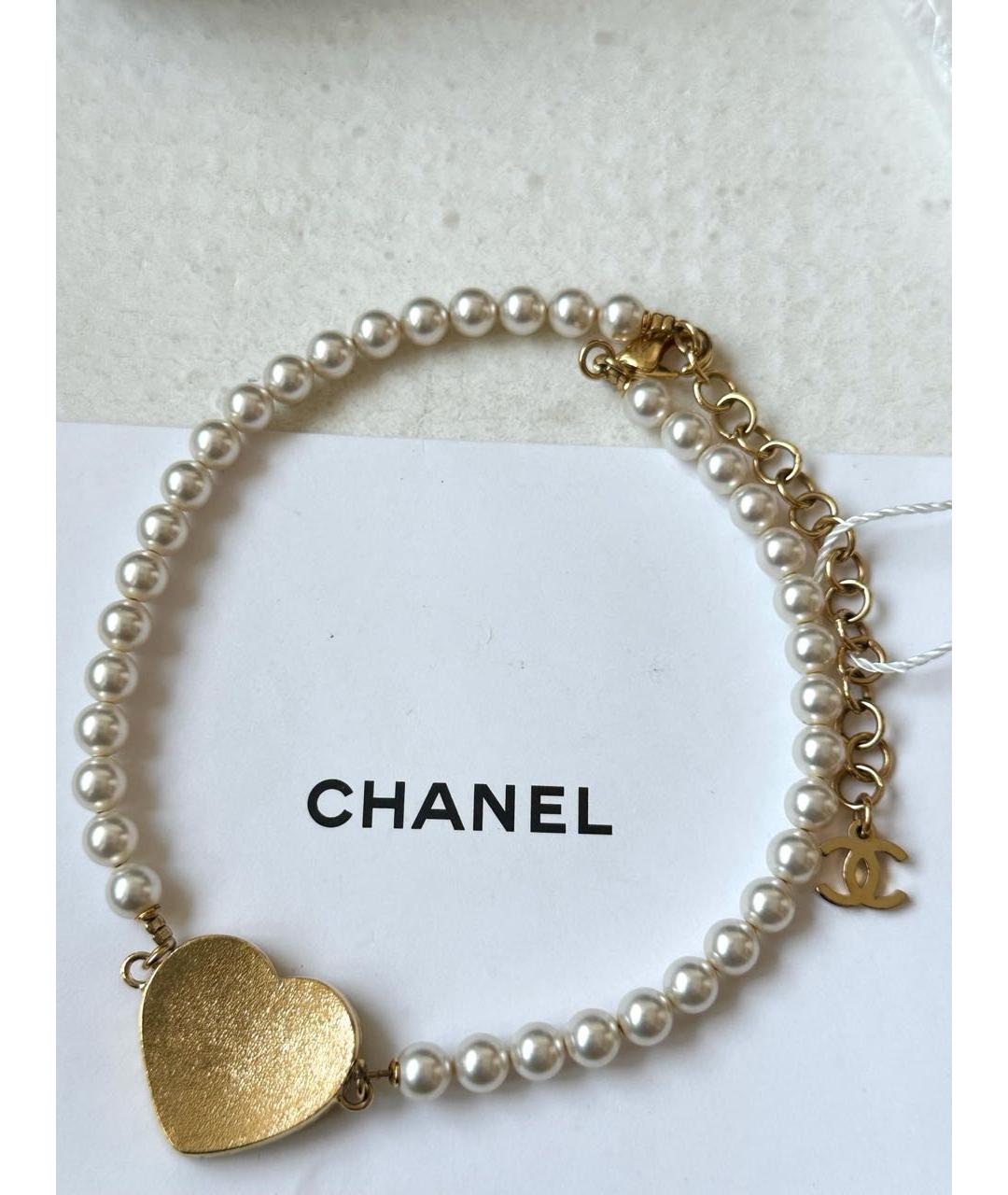 CHANEL Золотое колье, фото 4