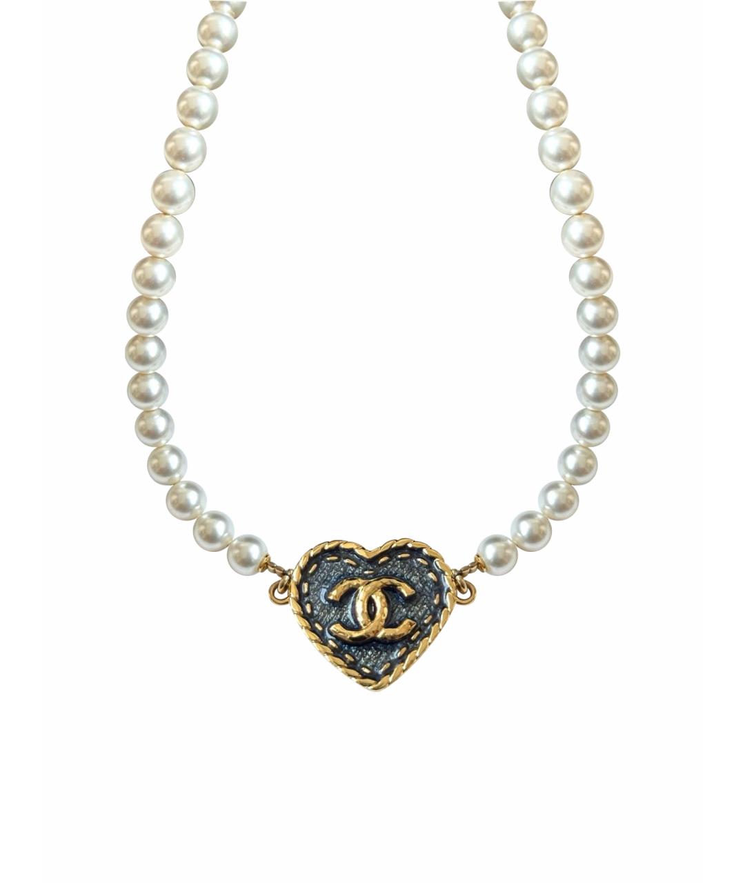 CHANEL Золотое колье, фото 9