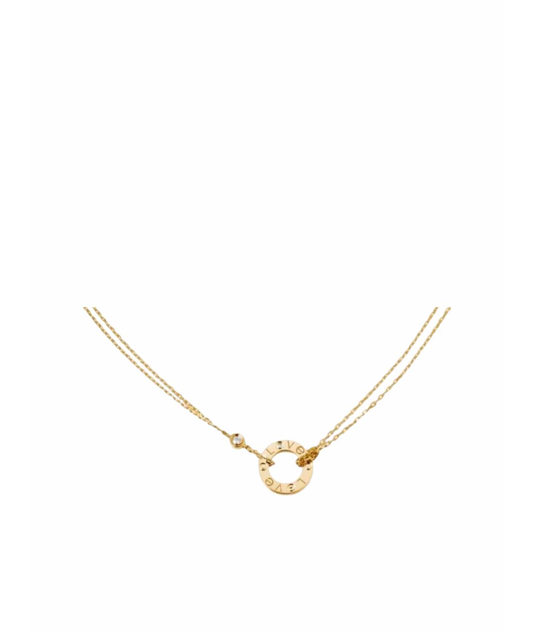 CARTIER Золотая подвеска, фото 6
