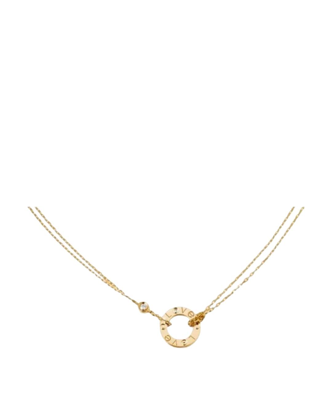 CARTIER Золотая подвеска, фото 1