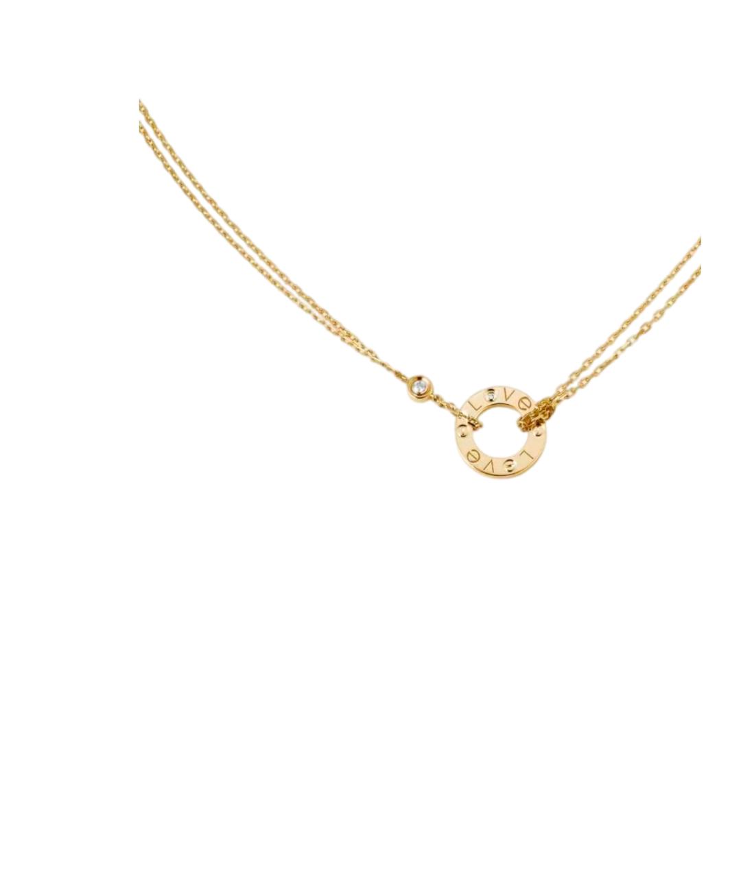 CARTIER Золотая подвеска, фото 4