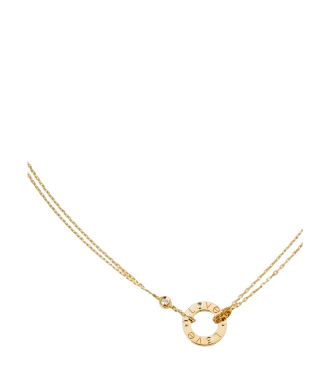 CARTIER Золотая подвеска, фото 2
