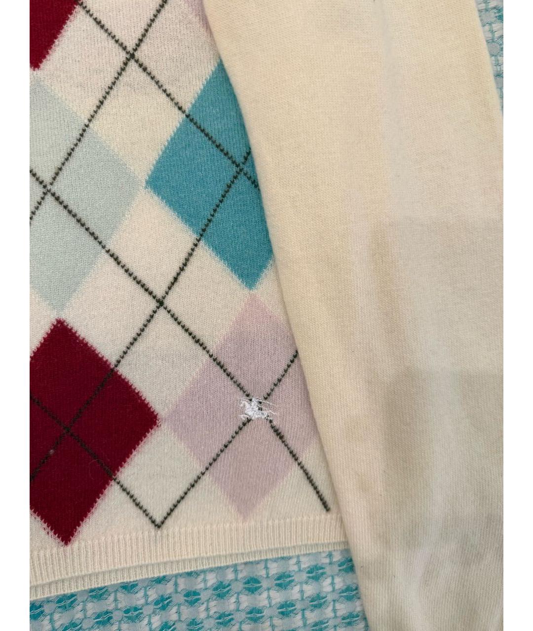 BURBERRY Мульти шерстяной джемпер / свитер, фото 2