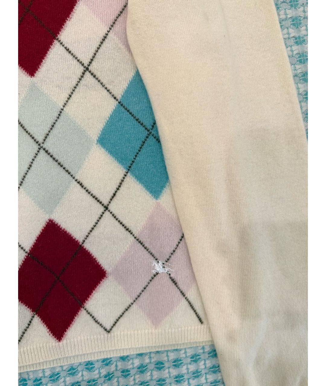 BURBERRY Мульти шерстяной джемпер / свитер, фото 8