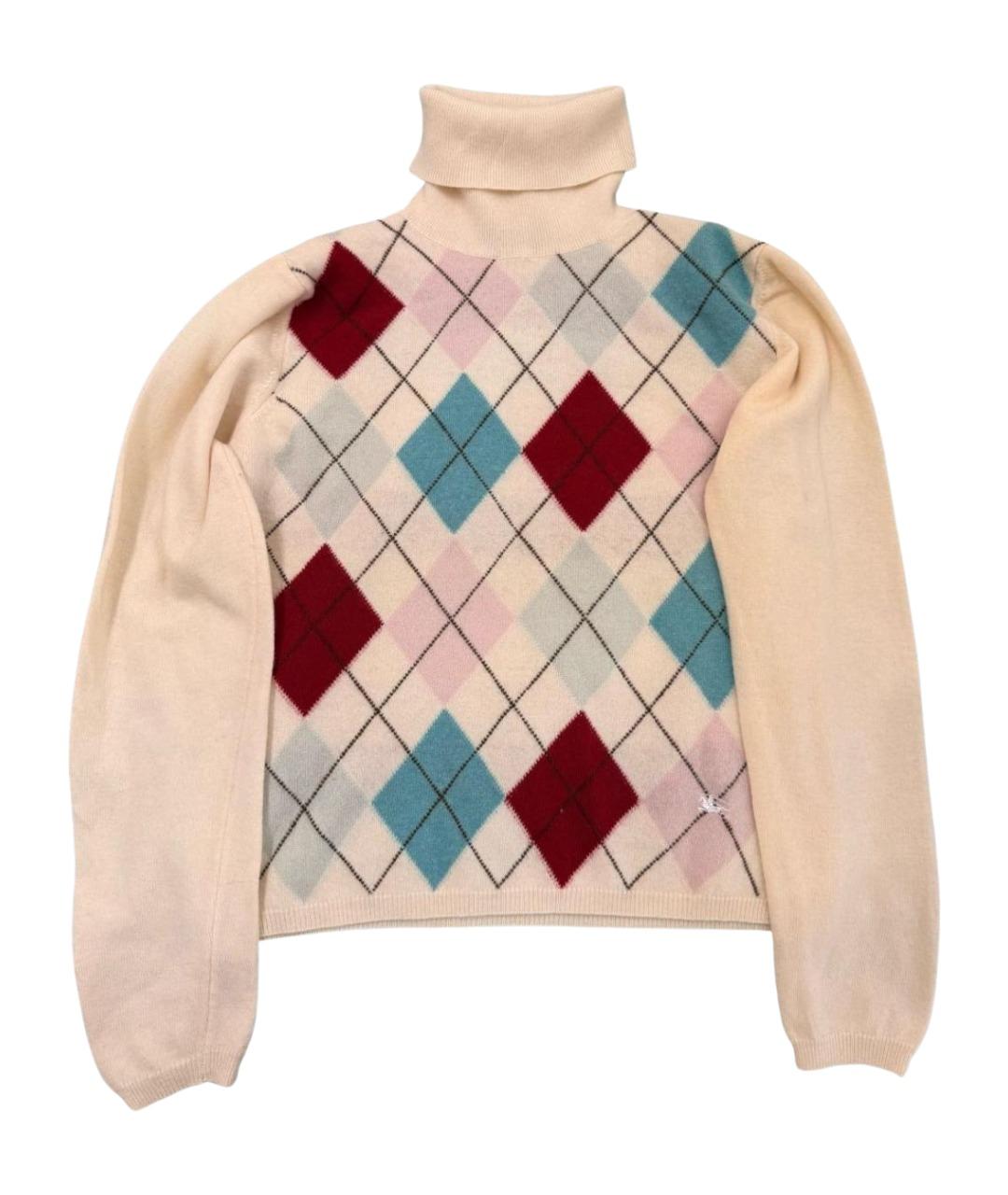 BURBERRY Мульти шерстяной джемпер / свитер, фото 1