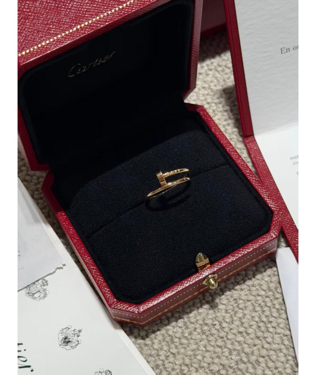 CARTIER Золотое кольцо, фото 3