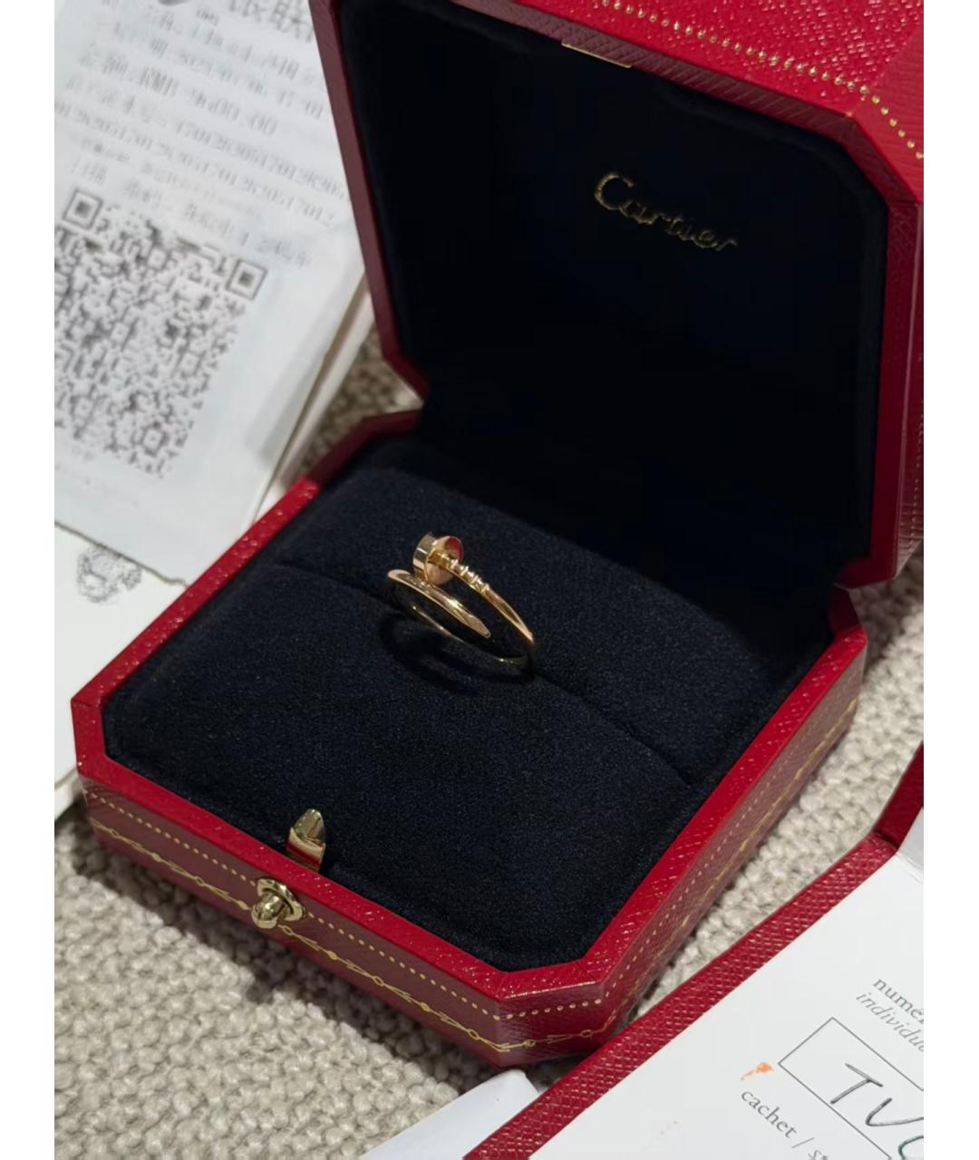 CARTIER Золотое кольцо, фото 2