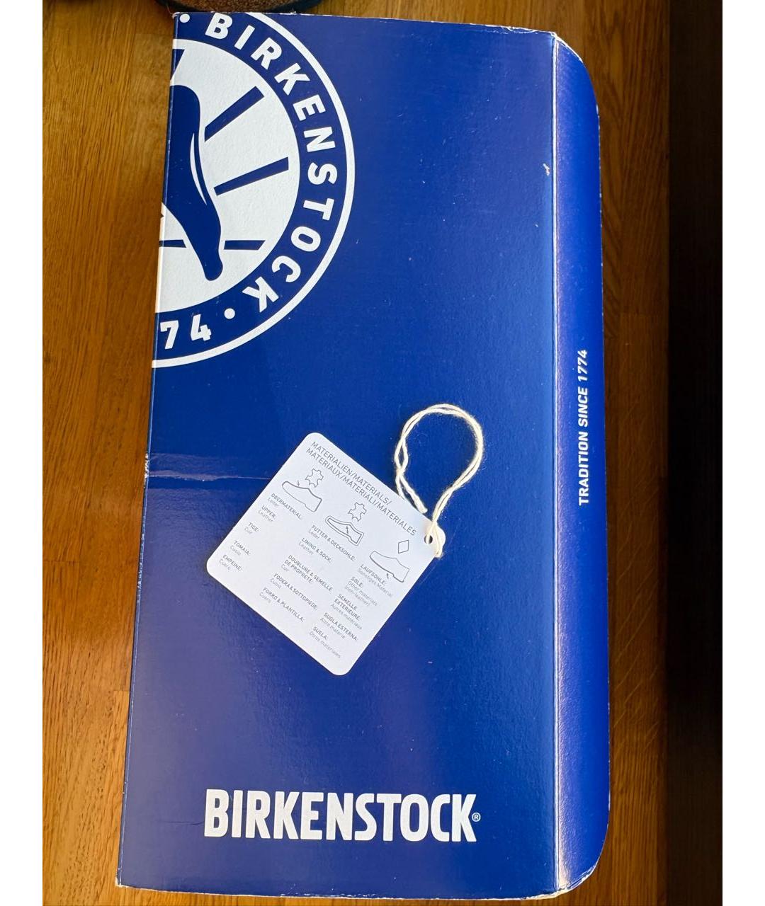 BIRKENSTOCK Фиолетовые нубуковые сандалии, фото 7