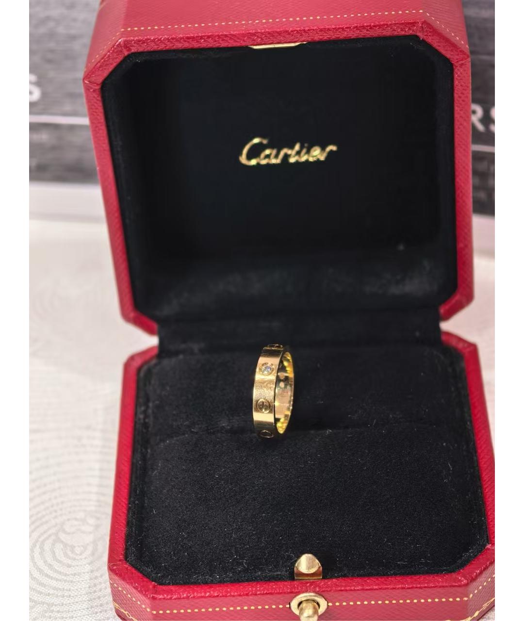 CARTIER Золотое кольцо, фото 3