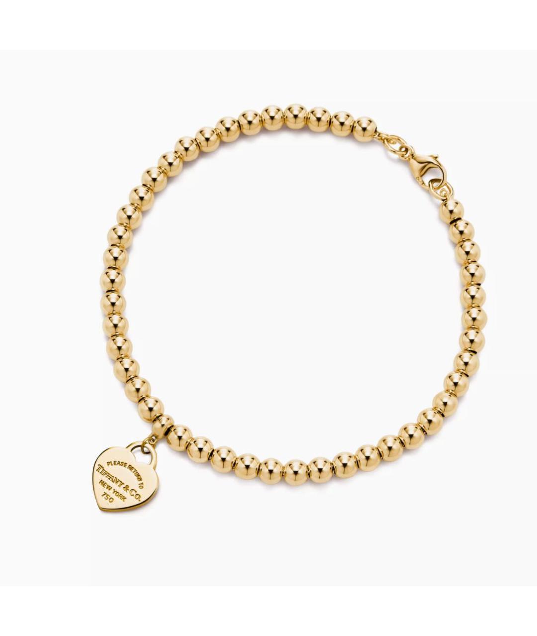 TIFFANY&CO Золотой браслет из желтого золота, фото 5