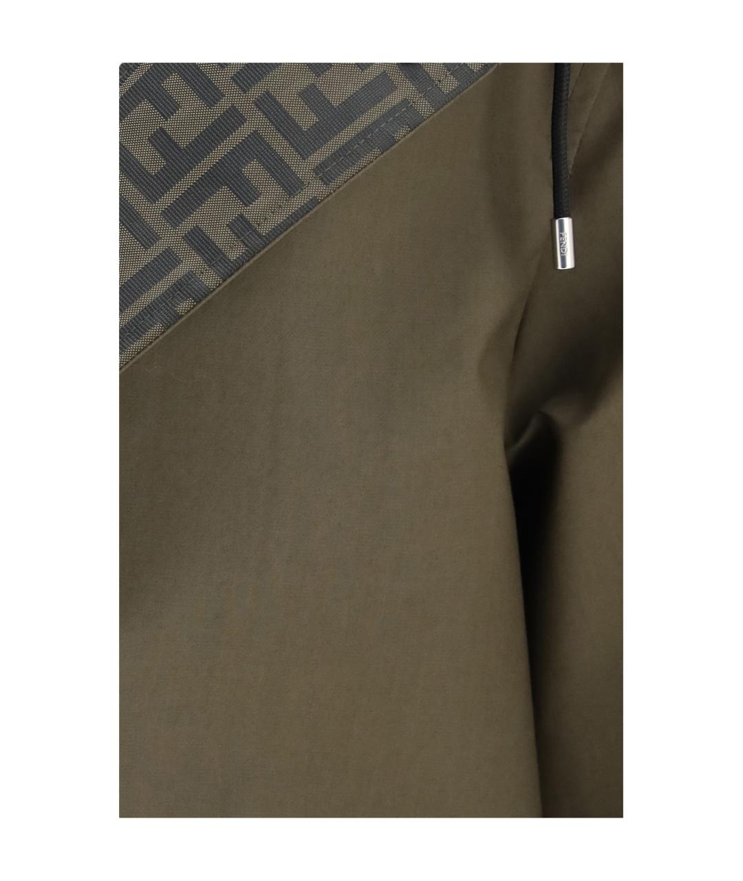 FENDI Синтетическая куртка, фото 3