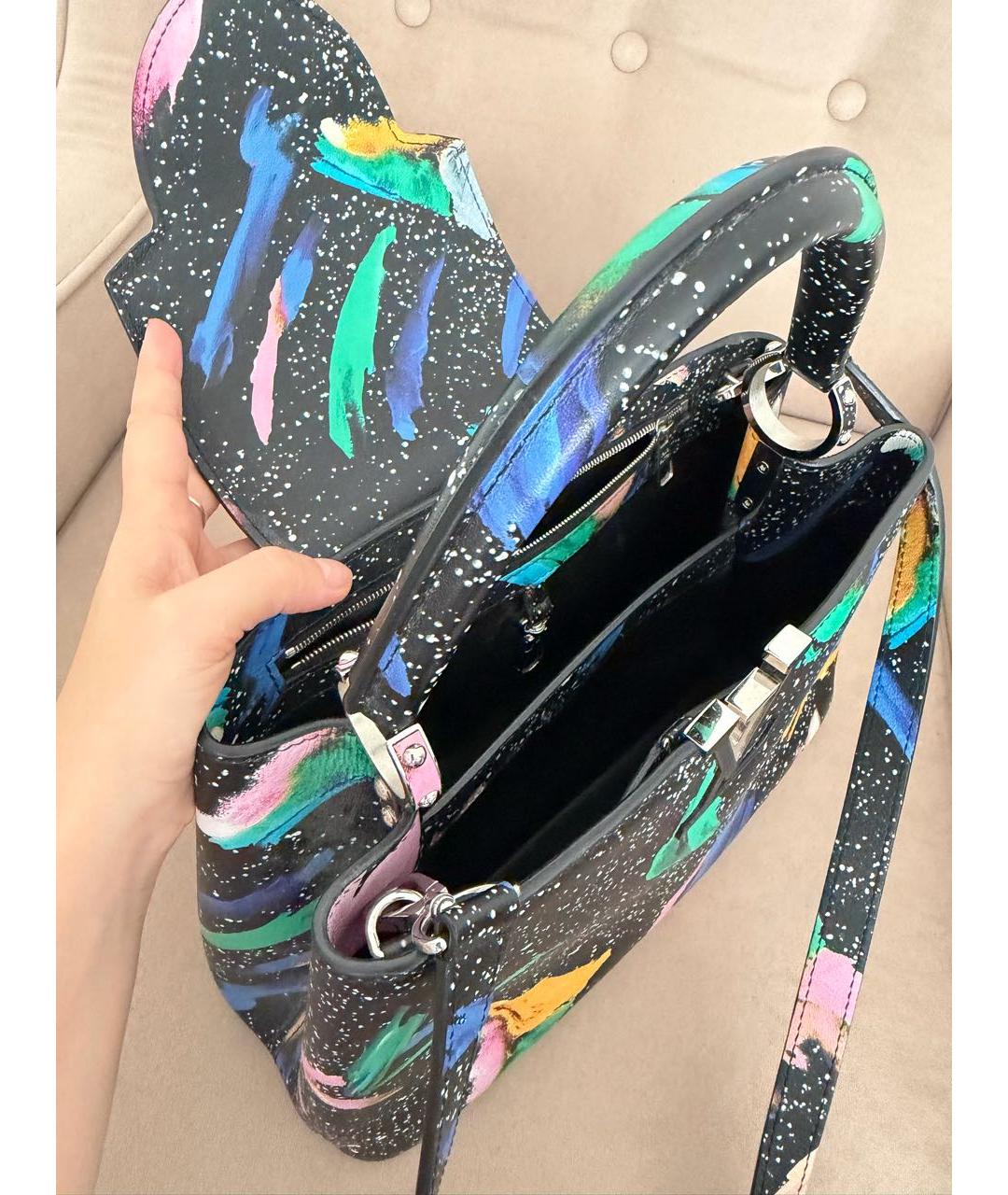 LOUIS VUITTON Мульти кожаная сумка с короткими ручками, фото 4