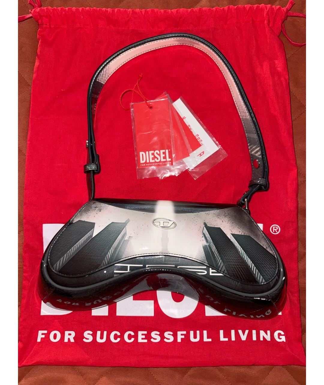 DIESEL Сумка с короткими ручками из искусственной кожи, фото 5