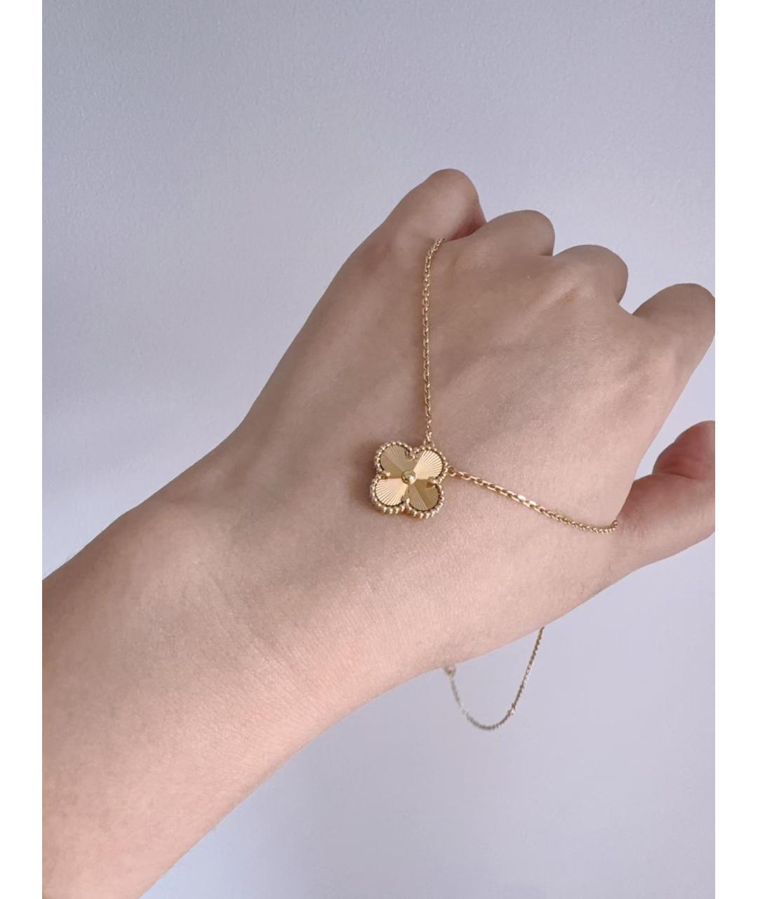 VAN CLEEF & ARPELS Золотая подвеска, фото 4
