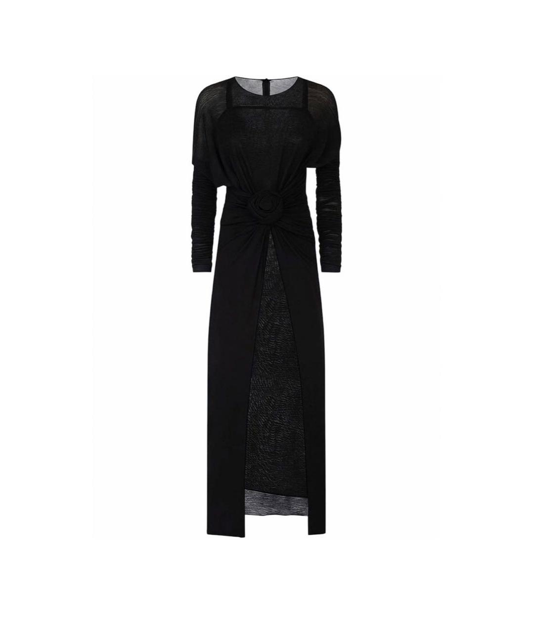 DOLCE&GABBANA Черное шерстяное платье, фото 8