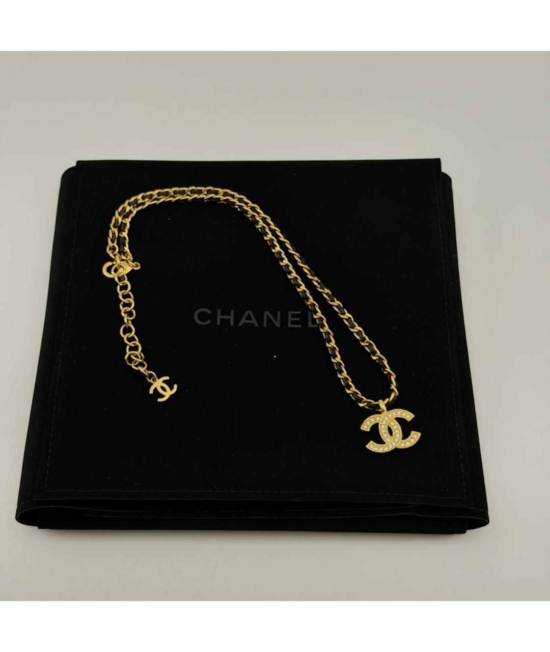 CHANEL Золотое колье, фото 2