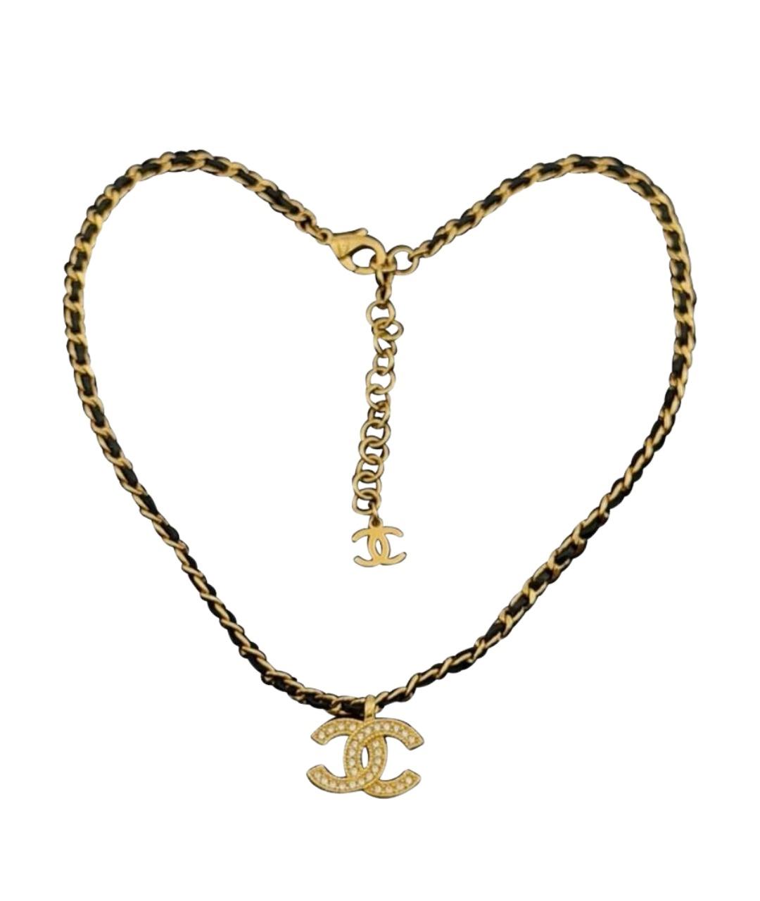 CHANEL Золотое колье, фото 1