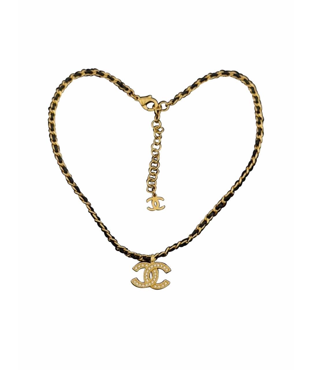CHANEL Золотое колье, фото 6
