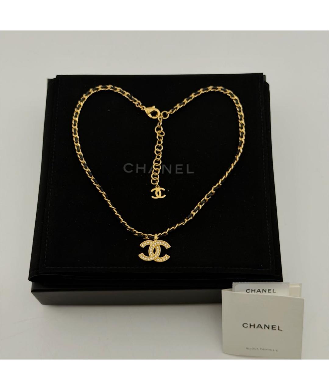 CHANEL Золотое колье, фото 5