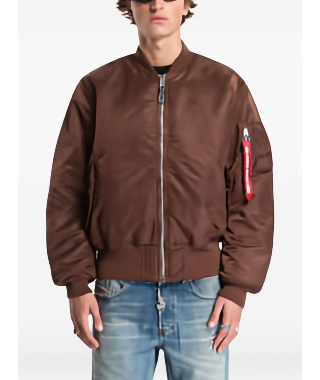 ALPHA INDUSTRIES Коричневая куртка, фото 7