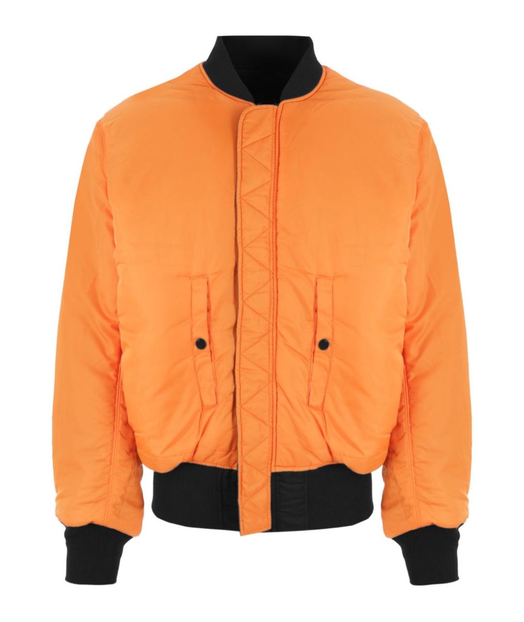 ALPHA INDUSTRIES Черная синтетическая куртка, фото 2