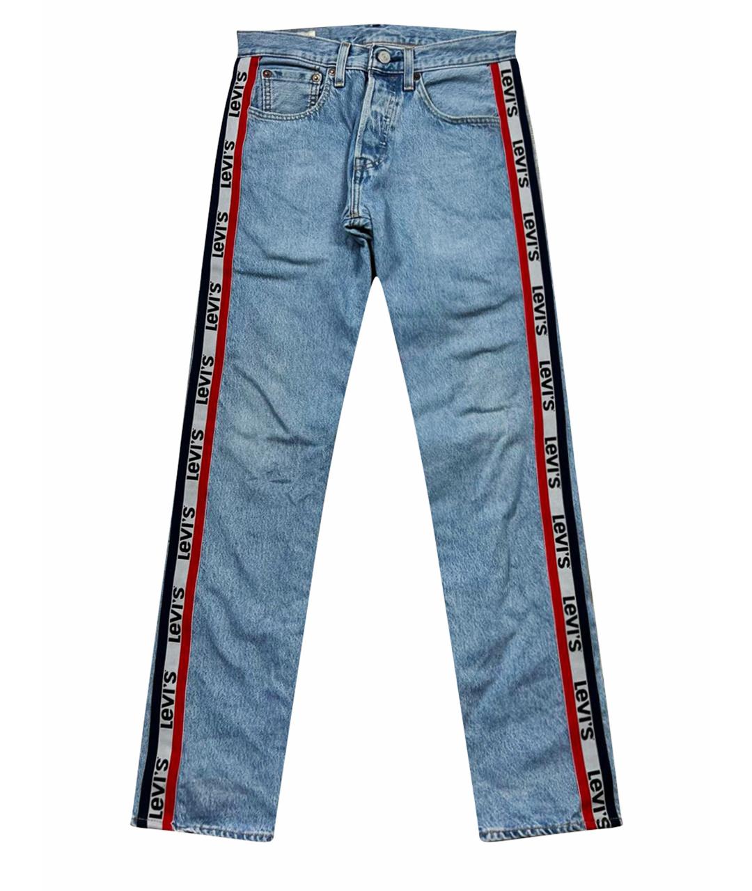 LEVI'S Голубые джинсы скинни, фото 1