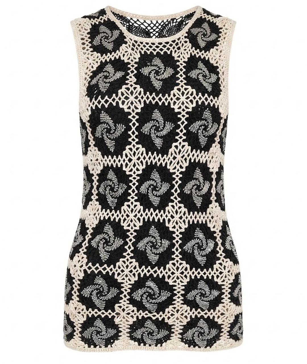 DOLCE&GABBANA Антрацитовая майка, фото 1