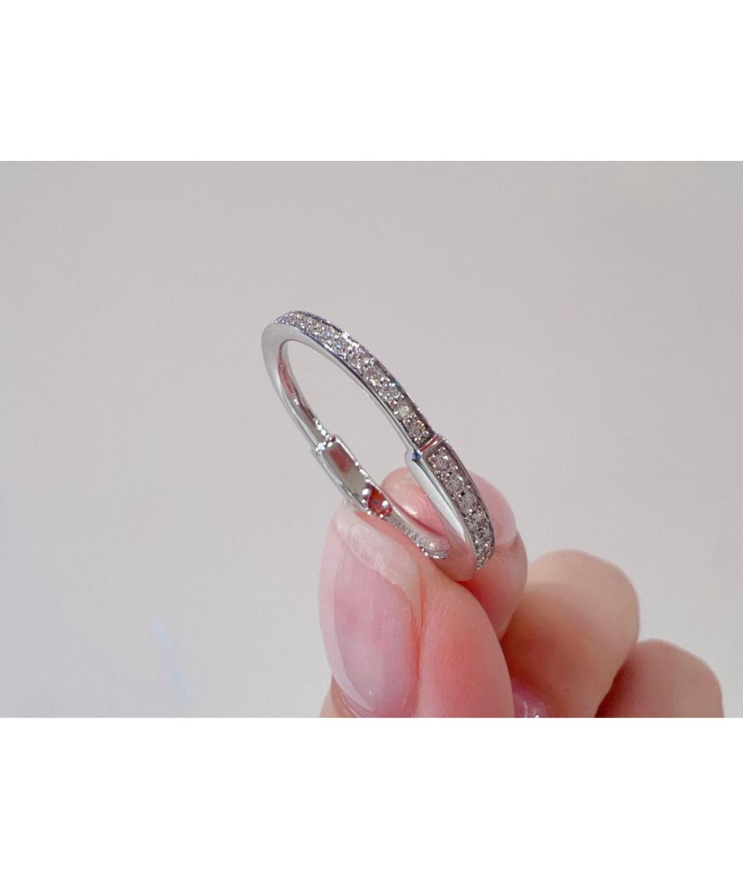 TIFFANY&CO Белое кольцо из белого золота, фото 6