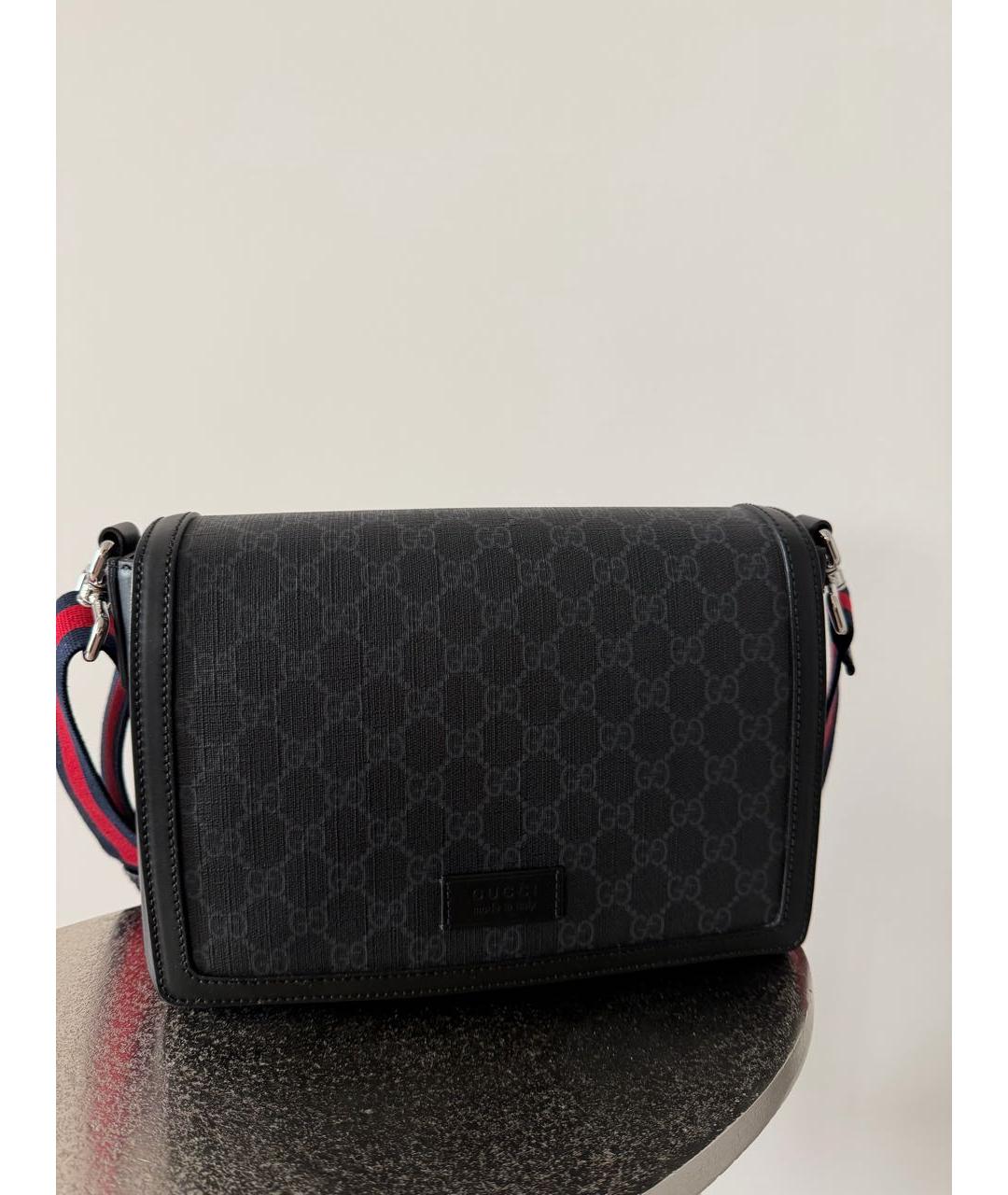 GUCCI Черная сумка на плечо, фото 8