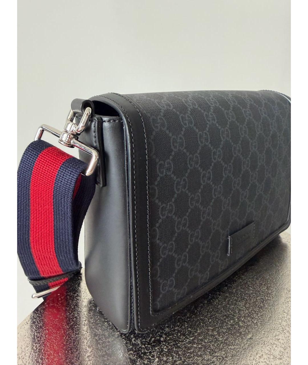 GUCCI Черная сумка на плечо, фото 5