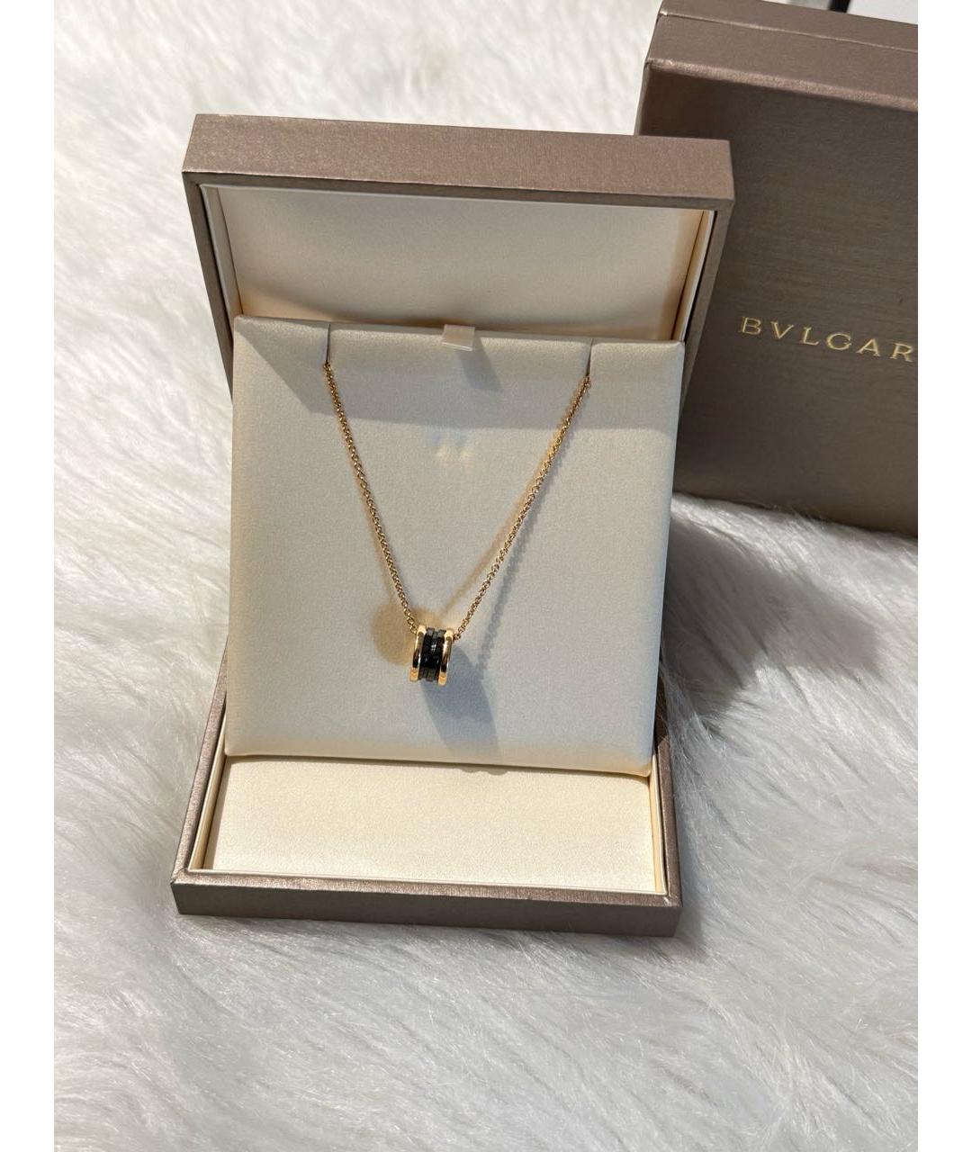 BVLGARI Золотая подвеска из розового золота, фото 2