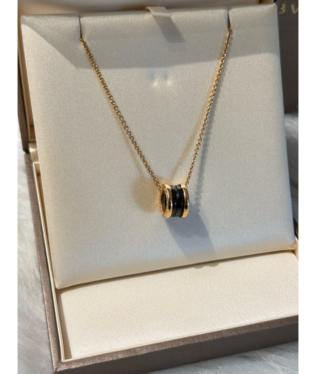BVLGARI Золотая подвеска из розового золота, фото 3