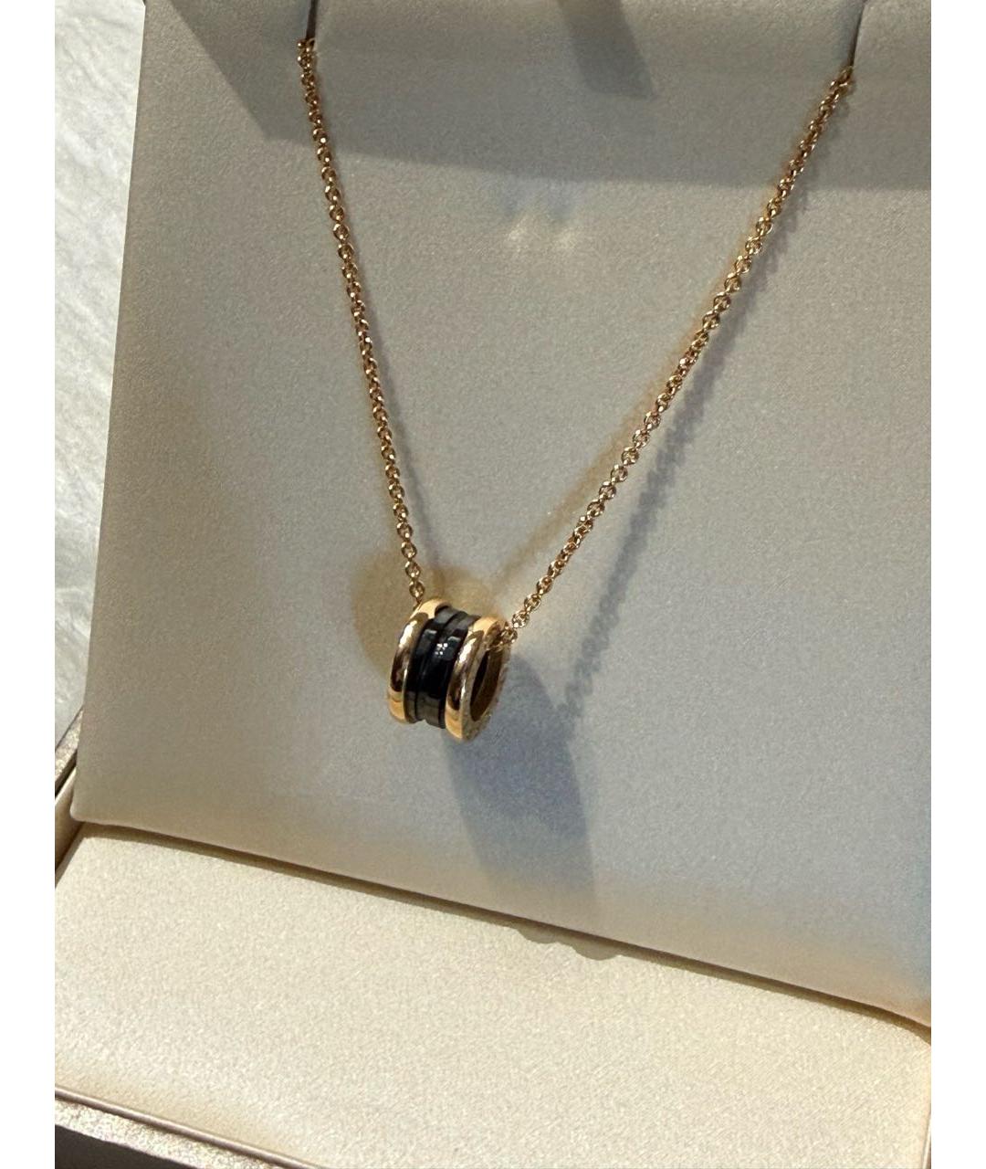 BVLGARI Золотая подвеска из розового золота, фото 4