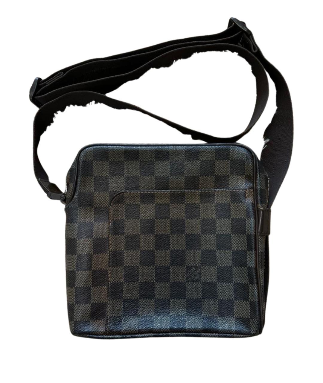 LOUIS VUITTON Коричневая сумка на плечо из канвы, фото 1