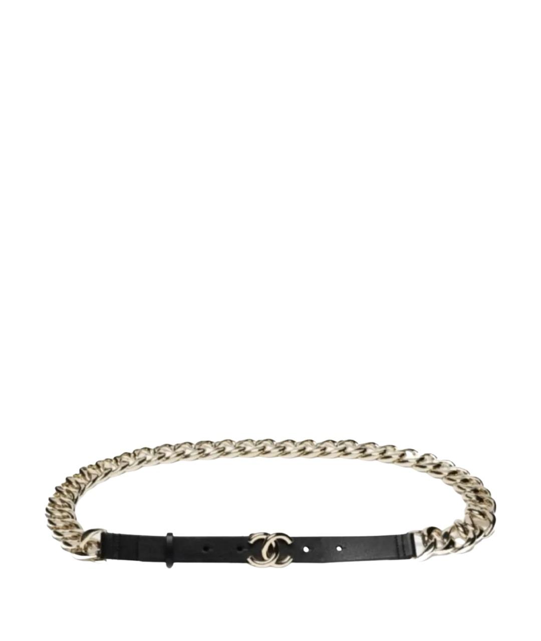 CHANEL Черный ремень, фото 1