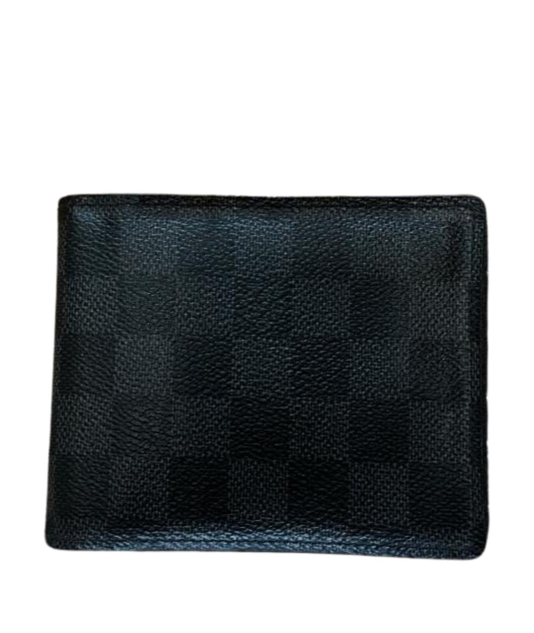 LOUIS VUITTON Черный кошелек из искусственной кожи, фото 1