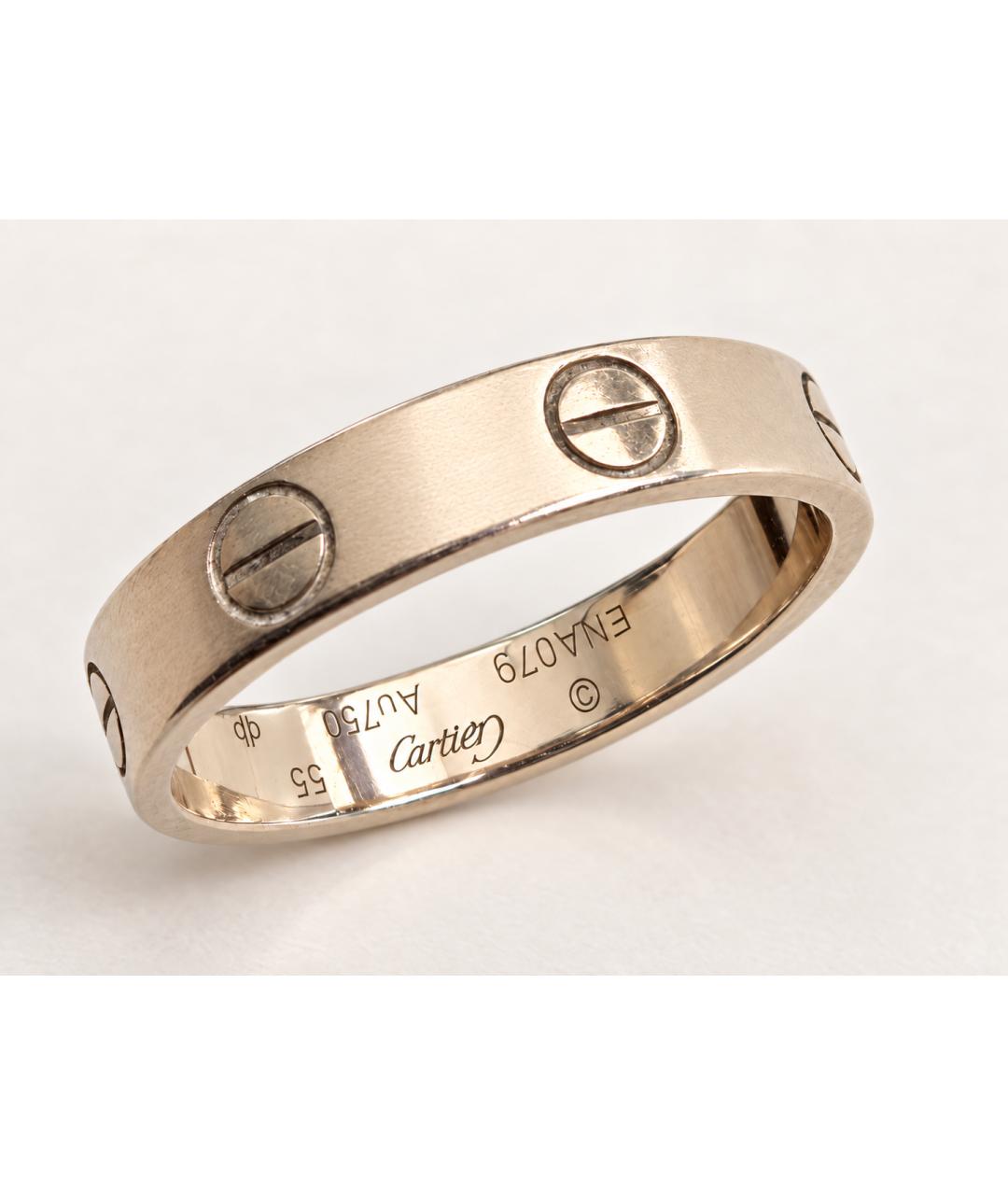 CARTIER Белое кольцо из белого золота, фото 6